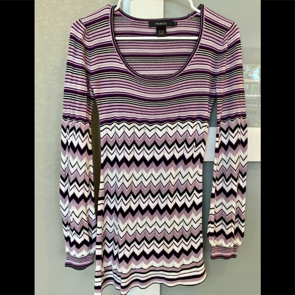 Gorgeous Many Shades of Purple Tunic